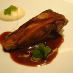 フロリレージュ - 鴨もも肉のコンフィ。