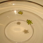 フロリレージュ - イチゴのパートドフリュイ(食べ終わり後)。