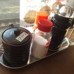 立ち飲み処ここ - 調味料(2015.5.4)