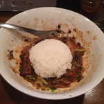 豚のらーめん 弐番手 - 家康プロジェクト
      ミソマゼソバ
      追い飯