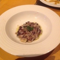 カフェトスカ - オープンキッチンで作ってもらったリゾット