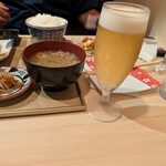 SUMIBIX - 今日は電車移動の為、旦那は昼からビールを