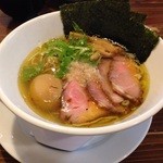 麺処 鳴声 - ぜいたく鳥節中華そば