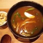 はなれ　中村製麺 - 『京カレーうどん』(800円)『きざみ揚げ』(70円)～♪(^o^)丿