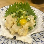 品川うお宿  - ホタテのなめろう720円