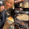 月島もんじゃ くうや - 元気なお姉さんが笑顔で焼いてくれました (≧▽≦)