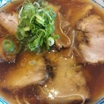 香風食堂 - チャーシューそば　アップ【2015-5】