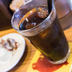 HONMACHI 豚テキ - 時間帯によってはアイスコーヒー付き