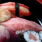 Sakura Sushi - 大トロにカニ♪