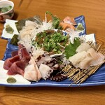 海舟 - お刺身盛り合わせ（３人前）