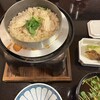 道後湯の宿 さち家 - 晩飯の松山鯛めしの釜飯
