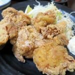 漁師居酒屋 楓 - とり唐揚定食、唐揚げめっちゃうまーーーーい！