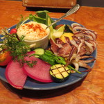 Ata - ヤリイカと野菜のアイオリ2