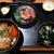 安楽亭 - 料理写真:平日ディナー限定「＆焼肉」シリーズの豚スタミナ丼＆焼肉セット990円（税込1,089円）