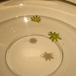 フロリレージュ - イチゴのパートドフリュイ(食べ終わり後)。