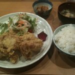 まやかしや - 『まやかしや』　とり天定食８００円（ランチ）