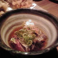 魚匠 銀平 道頓堀店 - 牛肉の揚げ出し