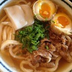 久束 - 肉うどん