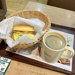 フレッシュネスバーガー - 料理写真:LEセットモーニング490円