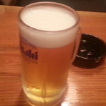 居酒屋ななちゃん - 2013/07/26 21:20訪問　生ビール