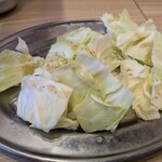 餃子のかっちゃん - キャベツ