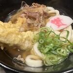 資さんうどん - 料理写真:ミニ肉ごぼ天うどん