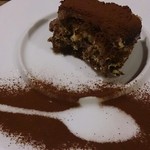 クァルテット・コルサーレ - デザートのティラミス。