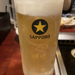 山おやじ - ○生ビール600円