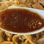 ラーメン梅高 - スープ