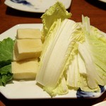 小肥羊 - 白菜＆凍り豆腐