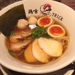 らーめん 鶏喰 - 特製鶏の醤油ラーメン