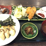 牡蠣屋 - 牡蠣屋定食：焼き牡蠣以外