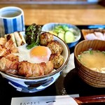 炭火やきとり 一 - 『焼鳥丼』ご飯大盛り