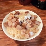 らーめん 木尾田 - チャーシュー丼(300円)