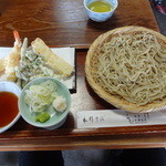 手打そばこいけ - 天せいろ