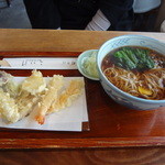 手打そばこいけ - あたたかい天ぷらそば