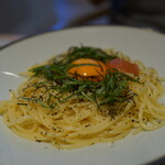 鎌倉パスタ - 料理写真:明太カルボナーラ(¥1210税込み)