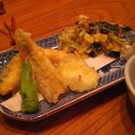庄や 岡山駅前店 - 天ぷら盛り合わせ