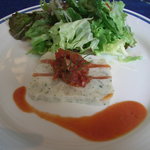 レストラン ラタン - 自家製スモークサーモンと白身魚のテリーヌ
