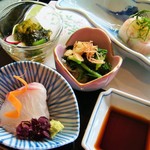 日本料理　彩 - おばんざい ランチ御膳：雪柳（2200円）