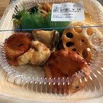 ほっともっと - もち麦ミニ豆腐ハンバーグ弁当