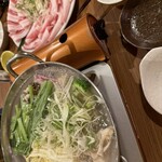 沖縄料理 あぐー豚 しゃぶしゃぶ AGU- - 