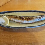 や台ずし - さんま塩焼き