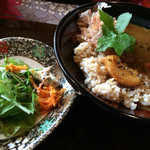 有機茶屋　あじゃり - ★★★ カレーセット