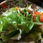 有機茶屋　あじゃり - ★★★ カレーのサラダ