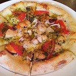 カネ保水産 - 海の幸ジェノベーゼの香り　ほぐしガニと葱の蟹味噌風味