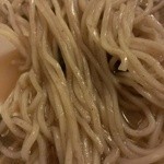 フスマにかけろ 中崎壱丁 中崎商店會1-6-18号ラーメン - 極淡麗にぼぐりそば-ざらざら麺(2015/4)