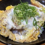 神戸豚角 - 関西カツ丼600円