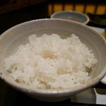 豚しゃぶしゃぶ・炭火焼 座和めき - ご飯