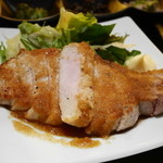 豚しゃぶしゃぶ・炭火焼 座和めき - 三元豚ロースステーキ